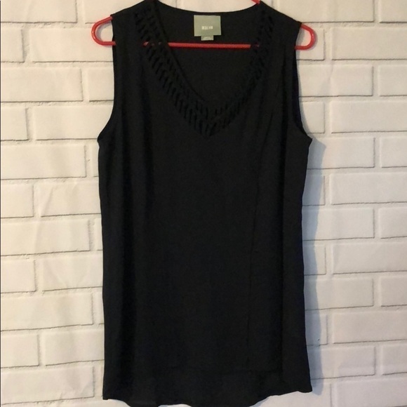 Maeve black blouse size small EUC - Picture 1 of 5
